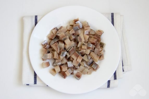 Селедка под шубой без картошки – фото приготовления рецепта, шаг 1