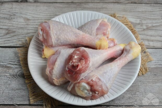 Куриные ножки с розмарином в духовке – фото приготовления рецепта, шаг 1