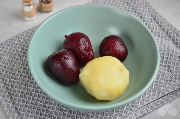 Винегрет с лимонной заправкой – фото приготовления рецепта, шаг 1