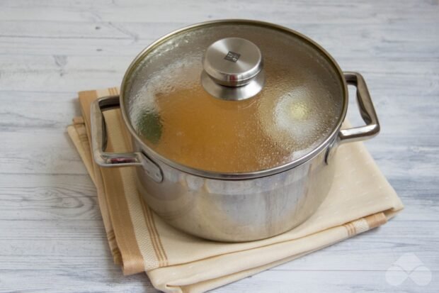 Гороховый суп без мяса и зажарки – фото приготовления рецепта, шаг 5