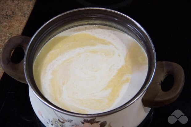 Гороховый крем-суп – фото приготовления рецепта, шаг 7
