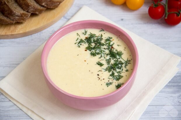 Гороховый крем-суп – фото приготовления рецепта, шаг 8