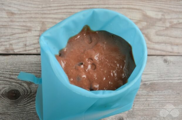 Шоколадные маффины – фото приготовления рецепта, шаг 4