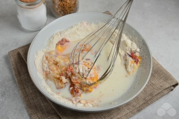 Филе скумбрии в томатном кляре на сковороде – фото приготовления рецепта, шаг 2