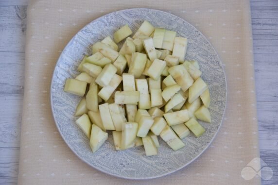 Рагу из баклажанов и помидоров – фото приготовления рецепта, шаг 1