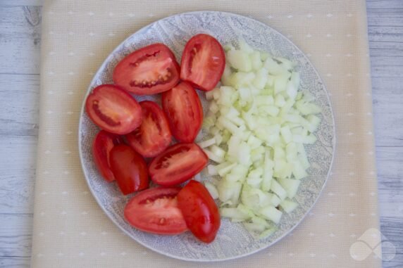 Рагу з баклажанів та помідорів – фото приготування рецепту, крок 2