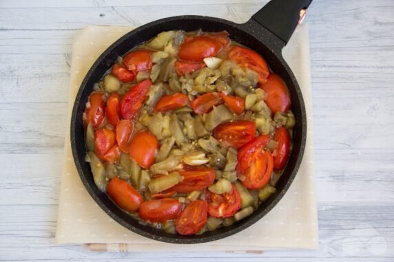 Рагу из баклажанов и помидоров – фото приготовления рецепта, шаг 5