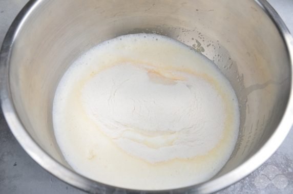 Нежные блины из рисовой муки – фото приготовления рецепта, шаг 3