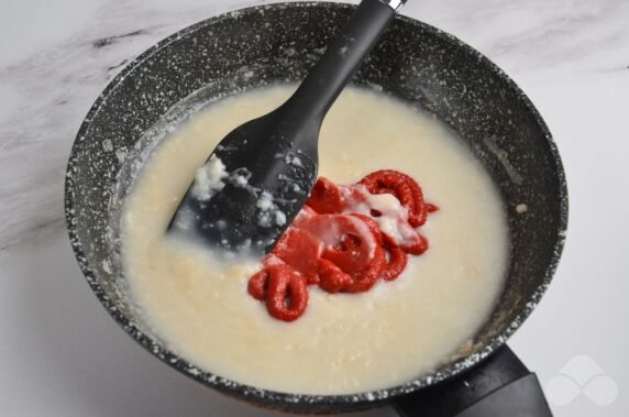 Томатно-сметанный соус – фото приготовления рецепта, шаг 2