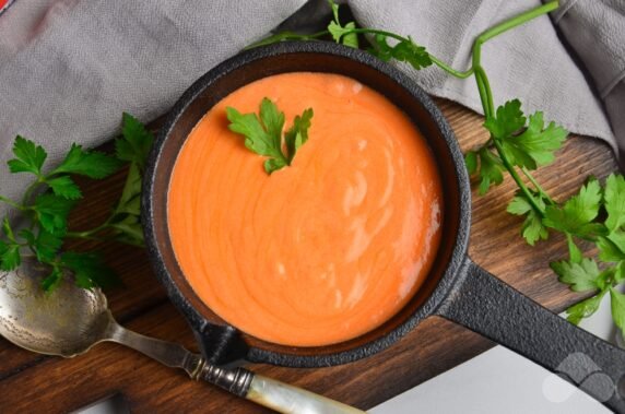 Томатно-сметанный соус – фото приготовления рецепта, шаг 4