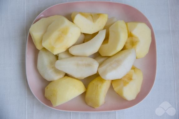 Варенье из груш и яблок – фото приготовления рецепта, шаг 1
