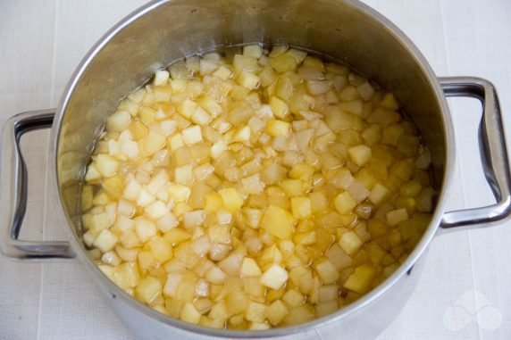 Варенье из груш и яблок – фото приготовления рецепта, шаг 5