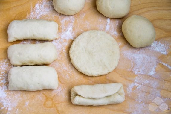 Хлебные булочки – фото приготовления рецепта, шаг 4