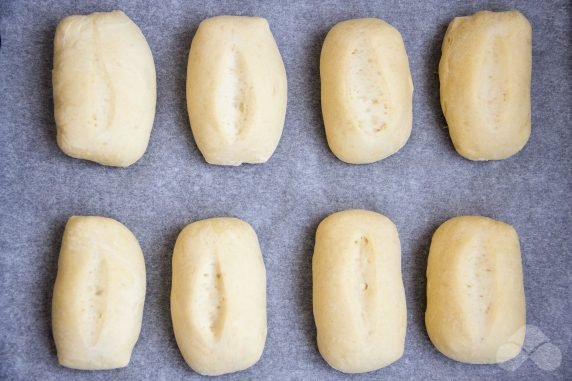 Хлебные булочки – фото приготовления рецепта, шаг 7