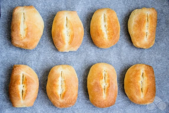 Хлебные булочки – фото приготовления рецепта, шаг 8