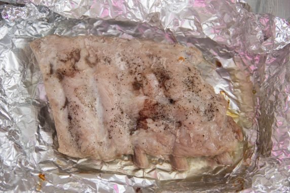 Свиные ребрышки в кисло-сладком соусе – фото приготовления рецепта, шаг 3