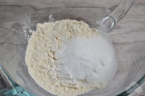Печенье с арахисовой пастой – фото приготовления рецепта, шаг 2