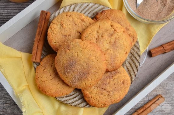 Печенье с арахисовой пастой – фото приготовления рецепта, шаг 7