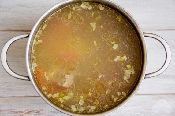 Суп с говяжьими ребрышками – фото приготовления рецепта, шаг 7