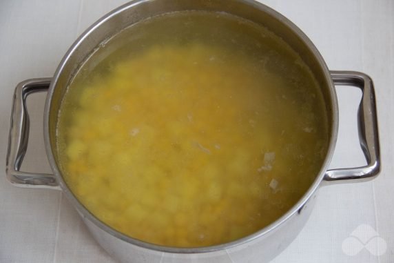 Сливочный кукурузный суп с говядиной – фото приготовления рецепта, шаг 6