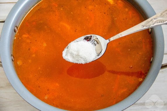 Суп из говядины с вермишелью – фото приготовления рецепта, шаг 7