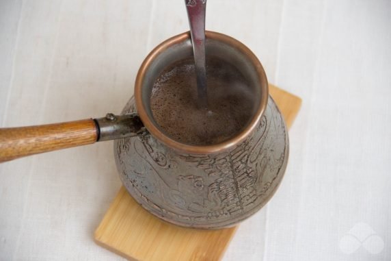 Кофе с молоком в турке – фото приготовления рецепта, шаг 3