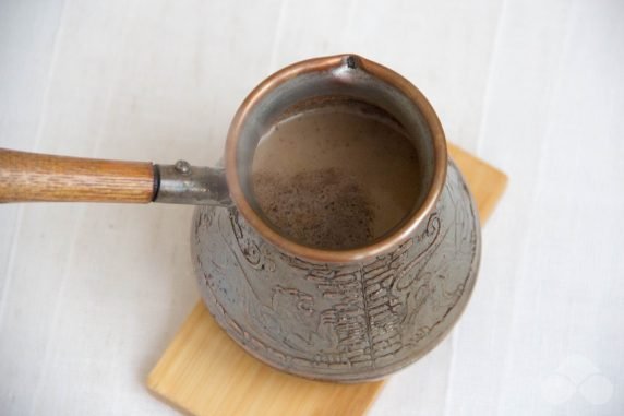 Кофе с молоком в турке – фото приготовления рецепта, шаг 4