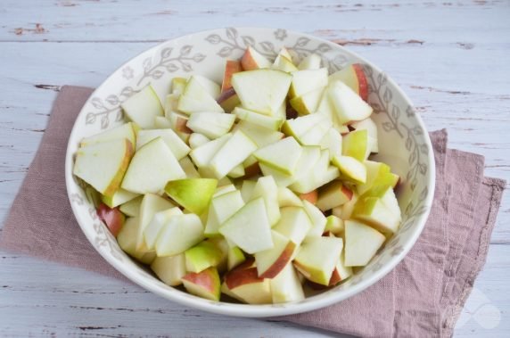 Блины с яблоками и корицей – фото приготовления рецепта, шаг 5