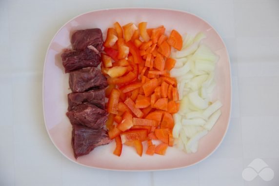 Суп Лагман с говядиной – фото приготовления рецепта, шаг 1