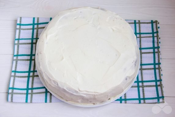 Бисквитный торт «Праздник» – фото приготовления рецепта, шаг 11