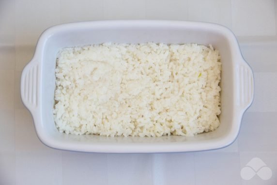 Запеканка из риса и мяса