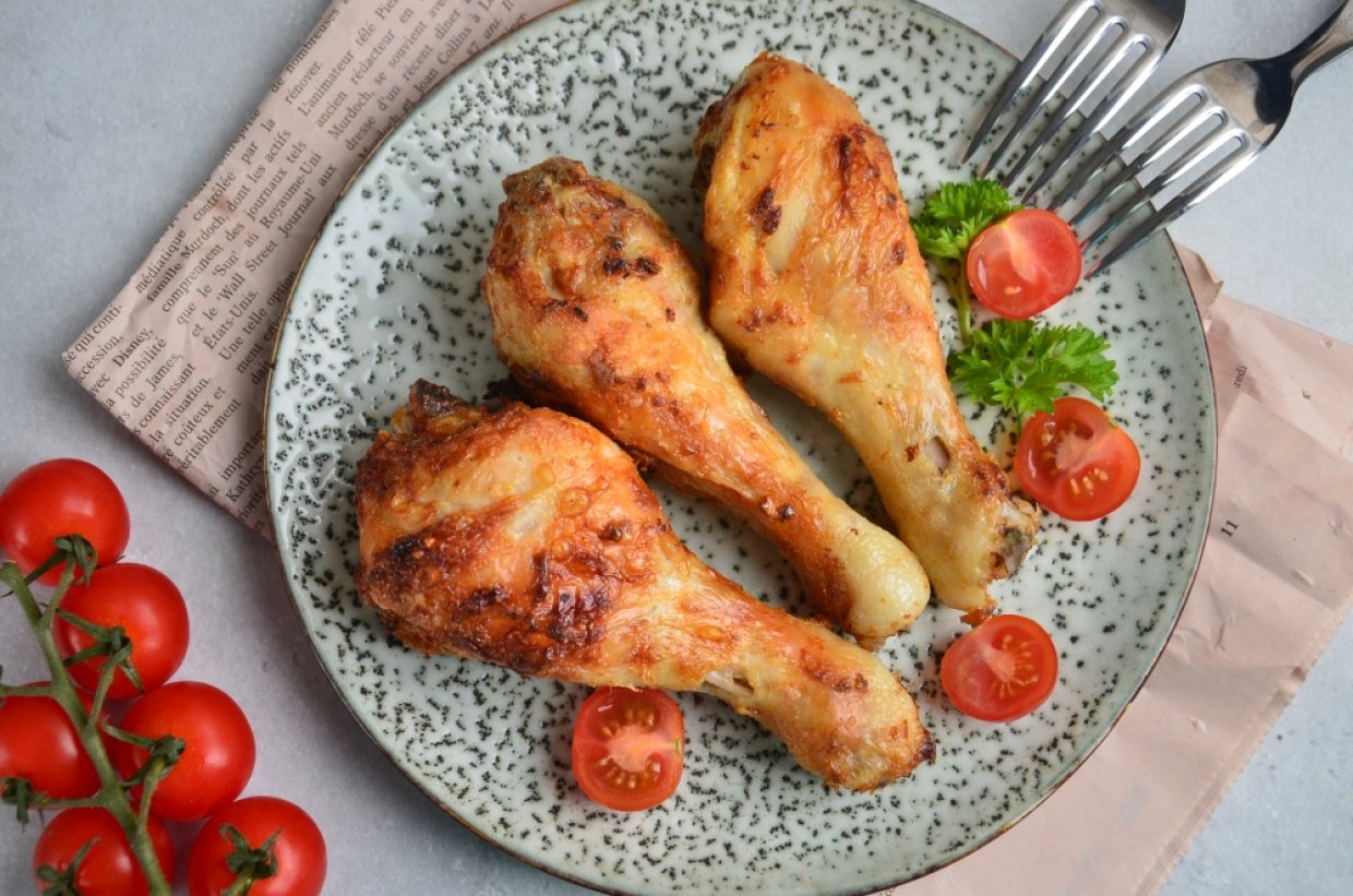 Блюда из куриной голени рецепты с фото простые