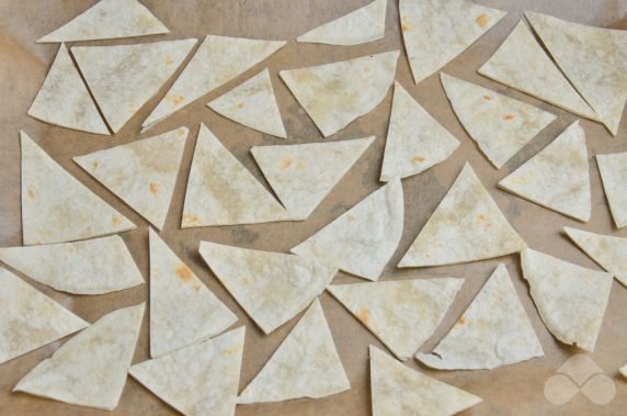 Домашние чипсы из лаваша – фото приготовления рецепта, шаг 4