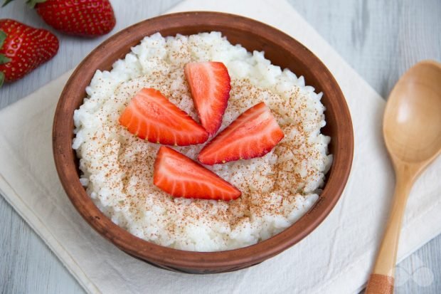 Сладкая рисовая каша в мультиварке – простой и вкусный рецепт с фото .