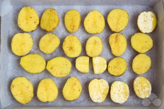 Быстрый рецепт картофеля по-деревенски – фото приготовления рецепта, шаг 3