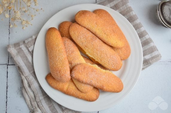 Домашнее печенье «Савоярди» – фото приготовления рецепта, шаг 7