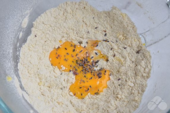 Песочное печенье с лавандой – фото приготовления рецепта, шаг 4