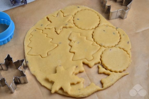 Песочное печенье с лавандой – фото приготовления рецепта, шаг 6