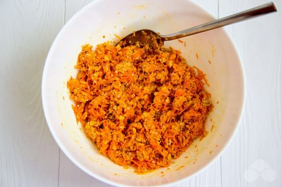 Морковно-овсяное печенье – фото приготовления рецепта, шаг 2
