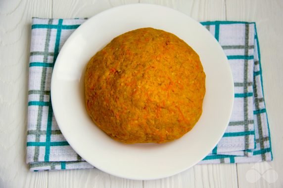 Морковно-овсяное печенье – фото приготовления рецепта, шаг 3