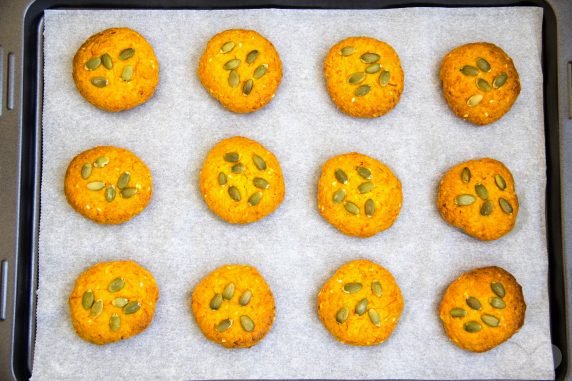 Морковно-овсяное печенье – фото приготовления рецепта, шаг 5