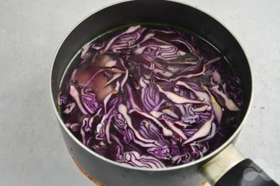 Крем-суп из краснокочанной капусты – фото приготовления рецепта, шаг 4