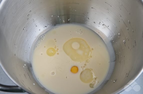 Панкейки на миндальном молоке – фото приготовления рецепта, шаг 1