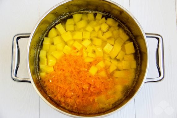 Куриный крем-суп – фото приготовления рецепта, шаг 3