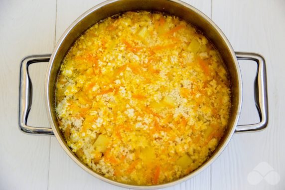 Куриный крем-суп – фото приготовления рецепта, шаг 4