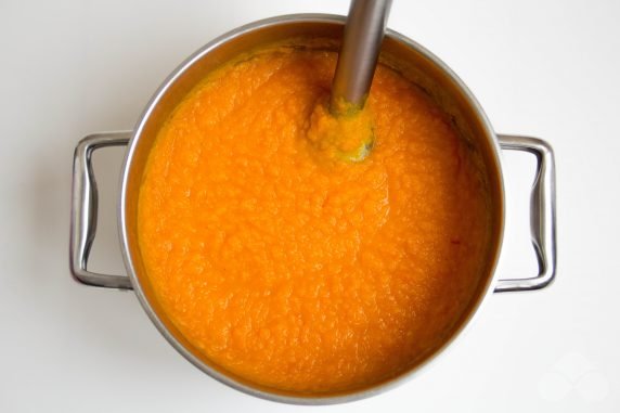 Тыквенно-морковный суп-пюре – фото приготовления рецепта, шаг 4