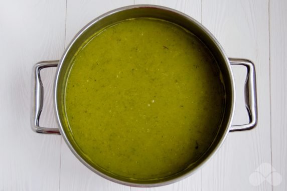 Овощной суп-пюре с зеленью – фото приготовления рецепта, шаг 5