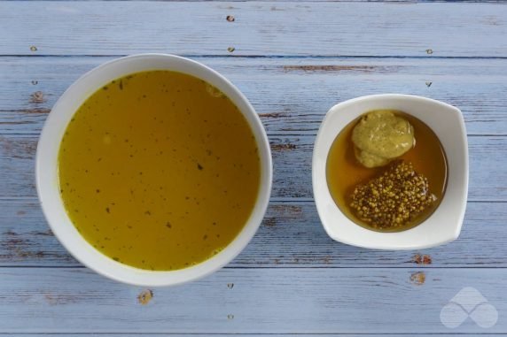 Кролик в медово-горчичном соусе – фото приготовления рецепта, шаг 4