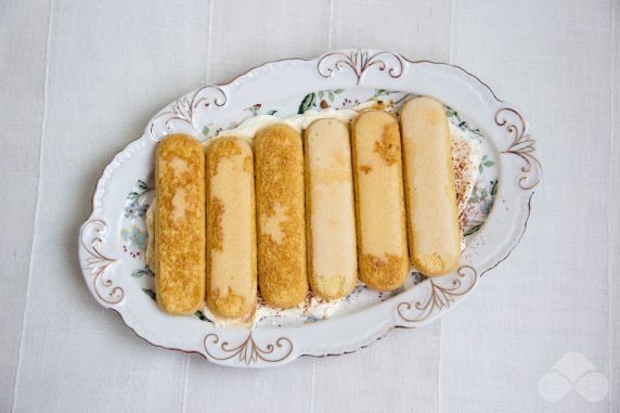 Десерт тирамису с савоярди, маскарпоне и сливками рецепт с фото пошагово
