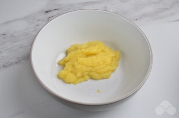 Яблочно-клюквенный зефир на агар-агаре – фото приготовления рецепта, шаг 4